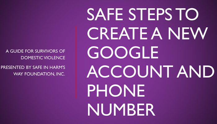 Create Google Email & Voice Accounts